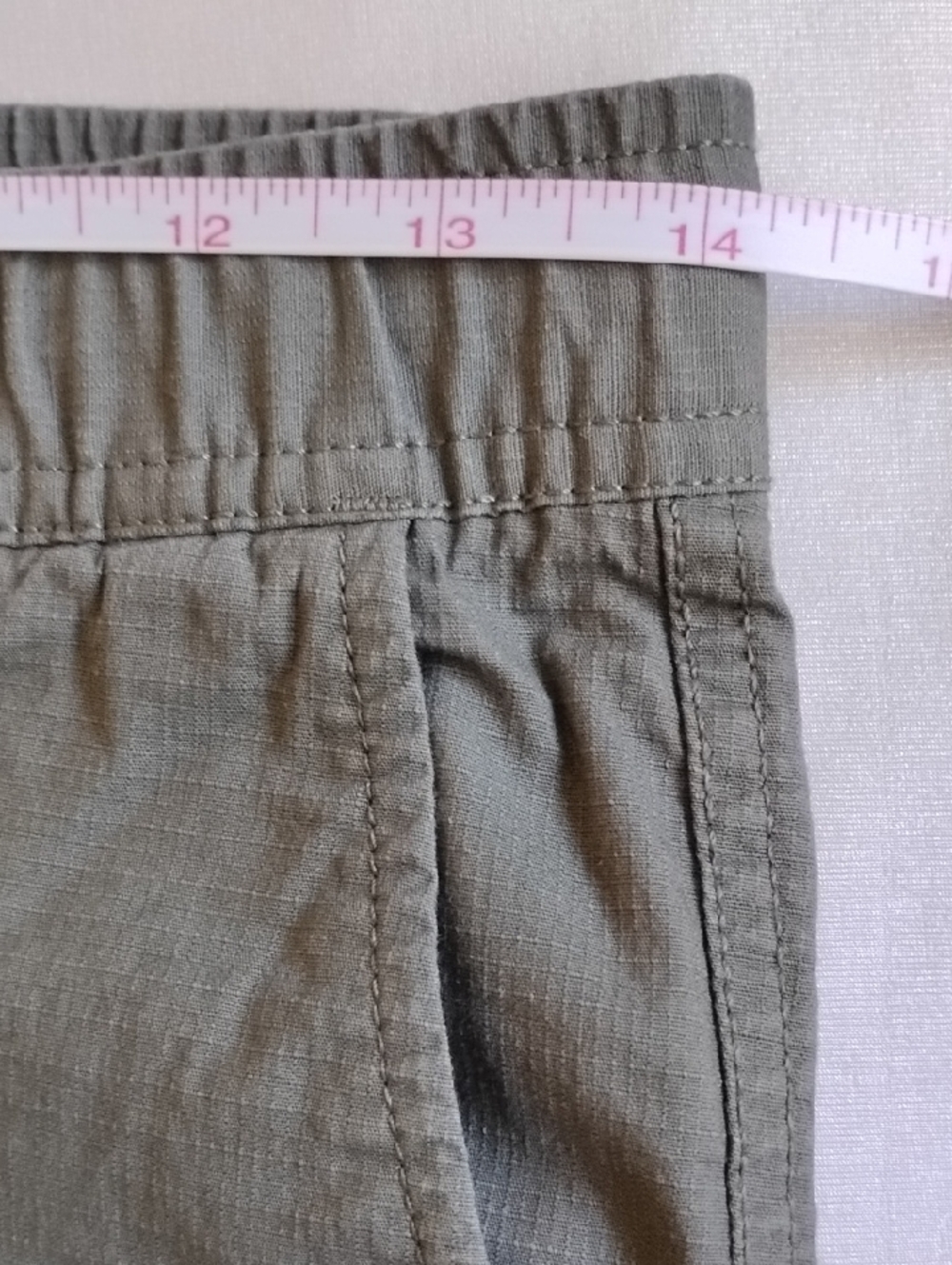 Vuori Women's Cotton Ripstop Pants XS Army Green - Picture 9 of 10